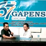 Andi Ridwan dan Acing Lahay, saat di Kantor Gapensi Sulteng|foto: andi ridwan|trustsulteng